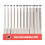 GLFSIL Torx screwdriver bit hollow T40 75mm 4