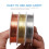 Gecheer jewelry beading wire 0.5mm 23ft copper 2