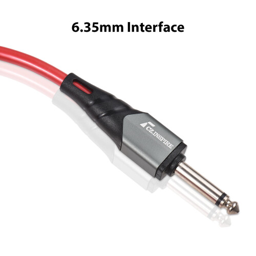 Gecheer 1/4 inch mono instrument cable 10 ft 1