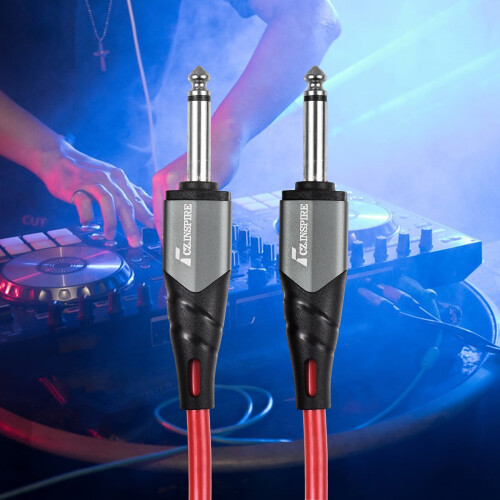 Gecheer 1/4 inch mono instrument cable 10 ft 2