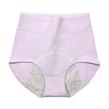 (L, Purple) Barebliss Incontinence Underwear, Leakproof Underwear Panties for Women