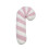 Candy Cane Pillow Pink Holiday Decor 1 Piece 2