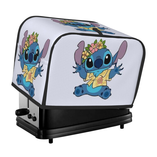 Stitch Toaster Cover 2-Slice Polyester Dust and Fingerprint