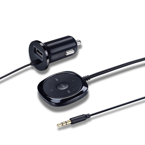 Bluetooth car kit with built-in mic and 2.1A charger 1