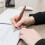 Walnut Ballpoint Pen Set Executive Gift Black 4