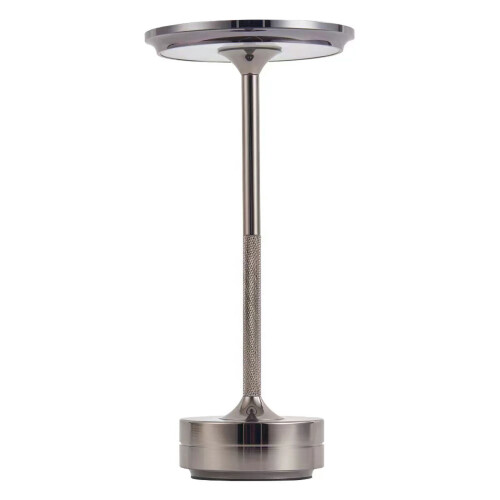 Retro USB Rechargeable Desk Lamp 3-Color Dimmable LED