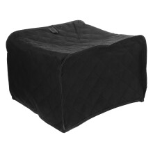 Toaster Cover Dustproof Protective Sleeve Black 33x28x21.5cm
