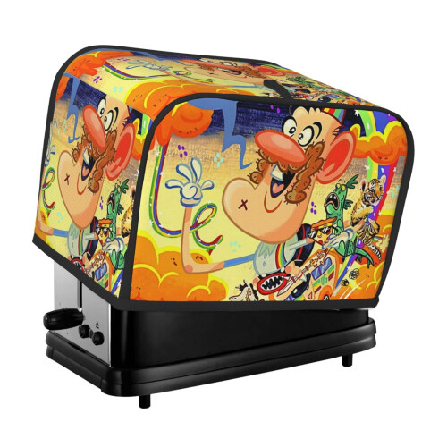 Uncle Grandpa toaster cover 2-slice polyester