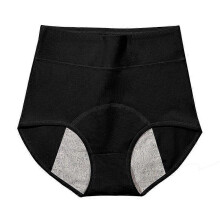 (L, Black) Barebliss Incontinence Underwear, Leakproof Underwear Panties for Women