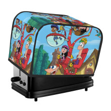 Phineas and Ferb toaster cover 2-slice polyester