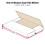 Aviditi white easy-fold mailing boxes 9.625 x 6.625 x 2.5 2