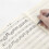 Music Notes Notebook with Staff Stave 3 Pack 6