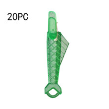 Plastic needle threader set for sewing machines