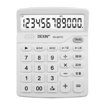 Lightweight 12-digit desktop calculator with large display