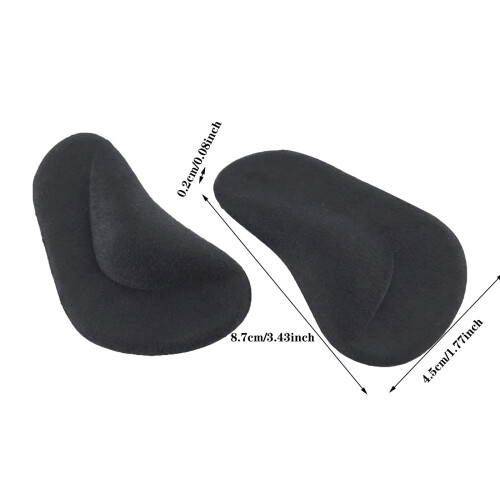 Heart-shaped arch support insoles for flat feet, half pair 2
