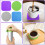Jar Gripper Pads Rubber 4pcs for Arthritis Weak Hands 6