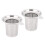 Stainless Steel Fine Mesh Tea Infuser 2 Pack 1