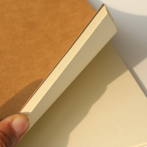 Kraft Paper Notebook Blank Sketchbook Diary 1 Pack 2