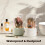 Makeup Brush Holder with Lid and 360 Rotation 3