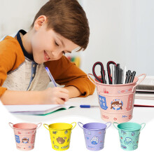 Jacenvly Halloween mini metal bucket with handle,