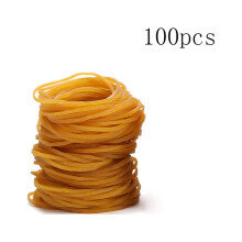 Christmas ornaments rubber bands with storage box 100 pcs