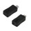 Mini USB母转公转换器 黑色 2个 3