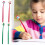 Jacenvly Christmas black pen stationery set 12 pcs 1