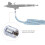 Gecheer Airbrush Fitting Adapter for Badger 18 2