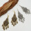 Waterfall Drop Earrings Anti-allergic Boho Style 1 Pair 6