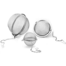 Stainless Steel Seasoning Ball Round 3 pcs 5cm 6cm 7cm