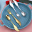 Angel Wing Spoon and Fork Set - Lightweight Elegant Design 7