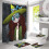 Adventure Time shower curtain set waterproof 4 pcs 1