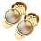 Stainless Steel Tea Strainer with Drip Bowl 2 Pack 1