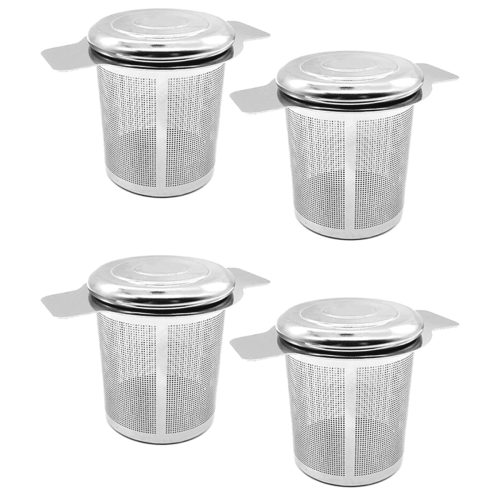Stainless Steel Tea Basket Filter 4 Pack