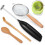 Electric Matcha Whisk Set with Scoop Spoon Sifter 1