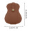 Jacenvly Nightmare Before Christmas Guitar Pick Stainless 4