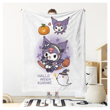 Kuromi Halloween blanket thickened 70x90 cm