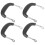 Pan Ear Replacements Stainless Steel 4 Pcs 2
