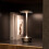 Retro USB Rechargeable Desk Lamp 3-Color Dimmable LED 4
