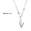Meidiya 925 Sterling Silver Initial Pendant Necklace A-Z 7