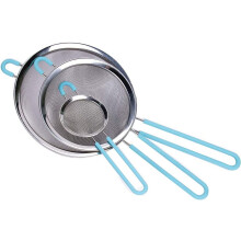 Stainless Steel Fine Mesh Strainers Set 3 pcs 3.15 6.22