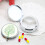 Pink Pill Box with Cover 3 Compartments Moisture-proof 4