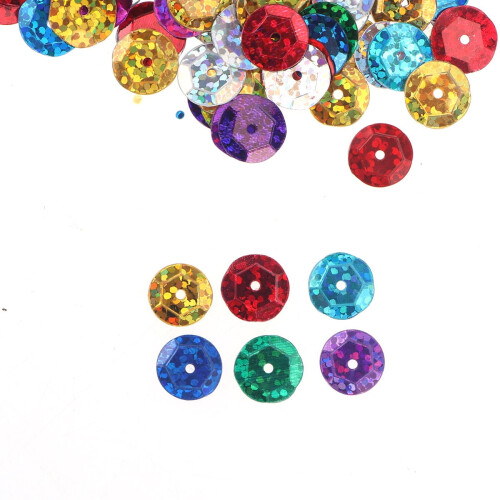 Glitter sequins for kids' DIY crafts round 1