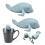 Silicone Tea Strainer Reusable 2PCS 1