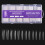 Soft Gel Nail Tips C-Curve Stiletto Soak-Off 24pcs 3