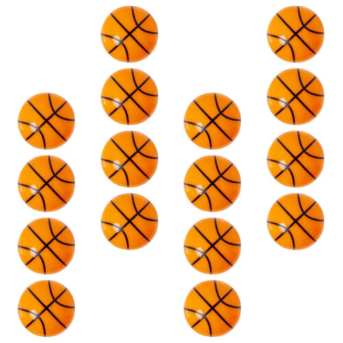 Basketball Pencil Sharpener Hand-Crank Orange 16pcs 1