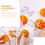 Basketball Pencil Sharpener Hand-Crank Orange 16pcs 4