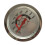 Oval Char-Broil BBQ grill thermometer 10-500C 8
