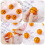 Basketball Pencil Sharpener Hand-Crank Orange 16pcs 5