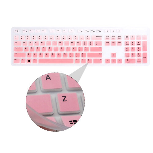 Silicone Keyboard Cover for Dell KB216 Wired Keyboard 1 Pc 1